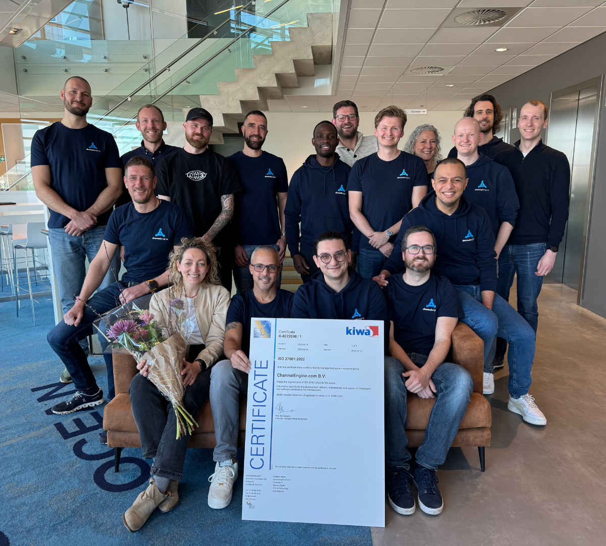 ChannelEngine ISO recertification full team 2025